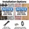 Signmission Fire Riser And Electrical Panel Inside OSHA Notice Sign, Plastic, 14in W x 10in L, 2PK OS-2PACK-NS-P-1014-L-12647 - alternate 5